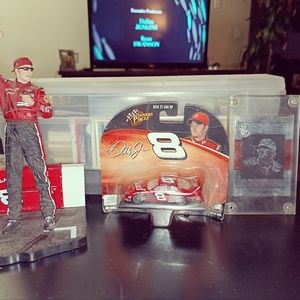 Dale Earnhardt and Dale Earnhardt Jr memoriabelia